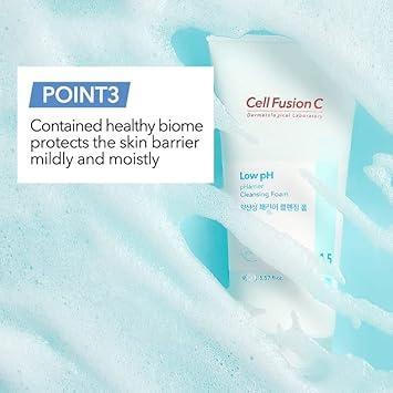 Cell Fusion C Low ph pHarrier Cleansing Foam - 165ml