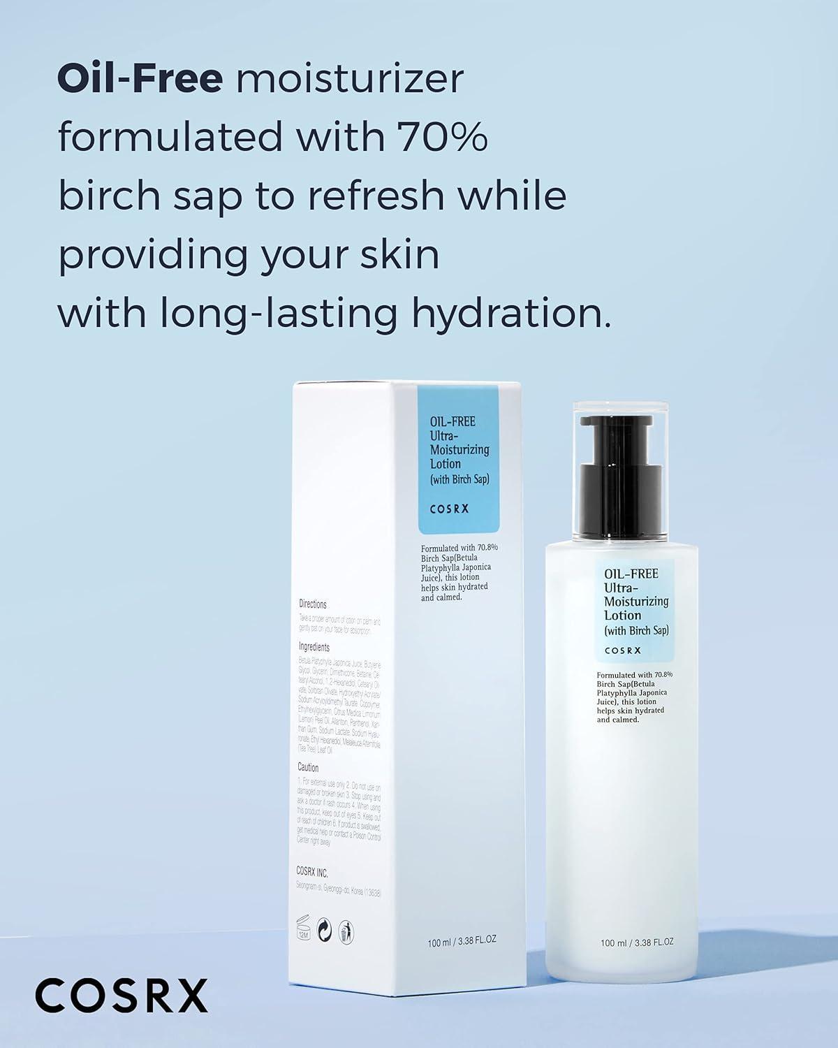 COSRX Oil-Free Ultra-Moisturizing Lotion with Birch Sap 100ml