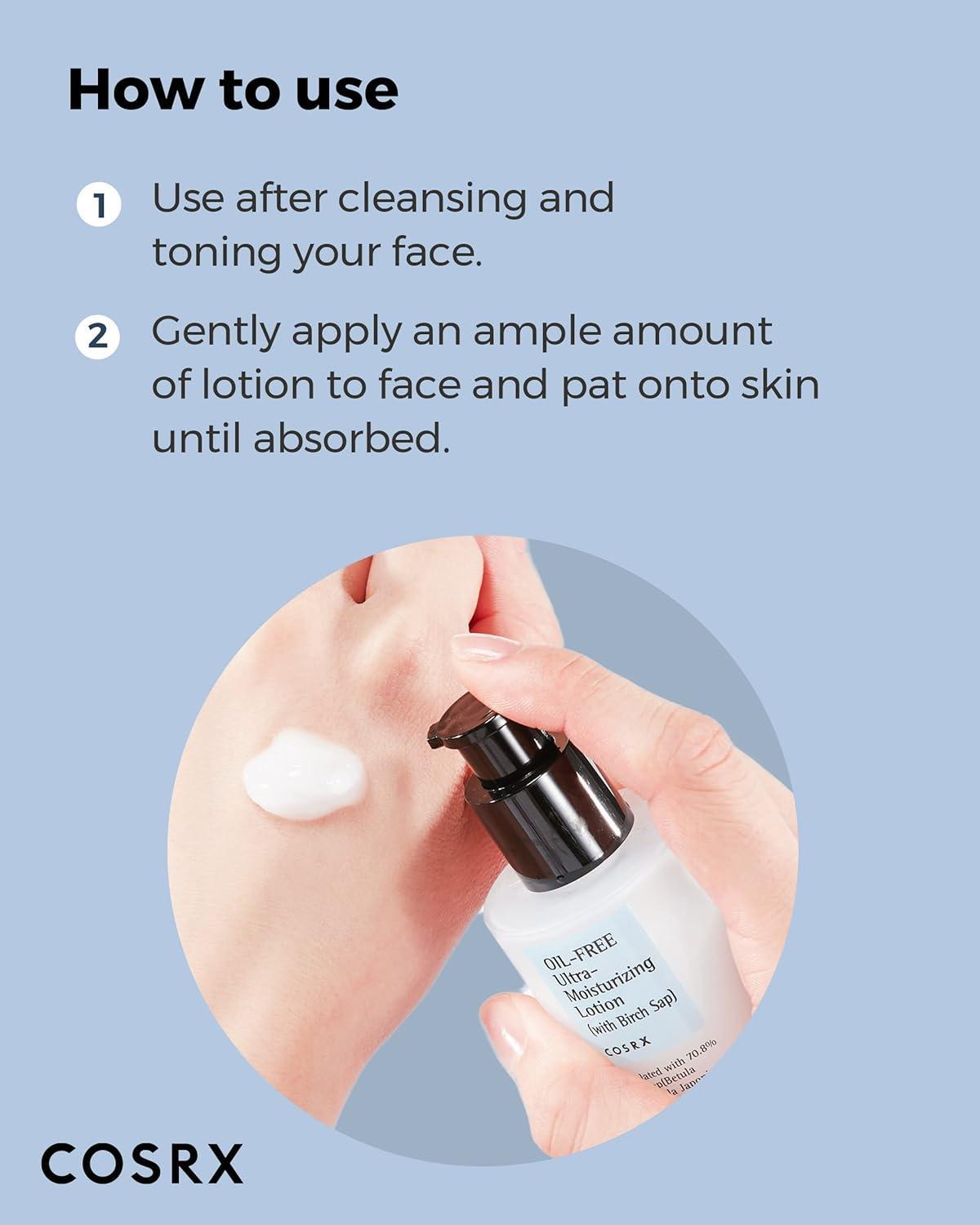COSRX Oil-Free Ultra-Moisturizing Lotion with Birch Sap 100ml