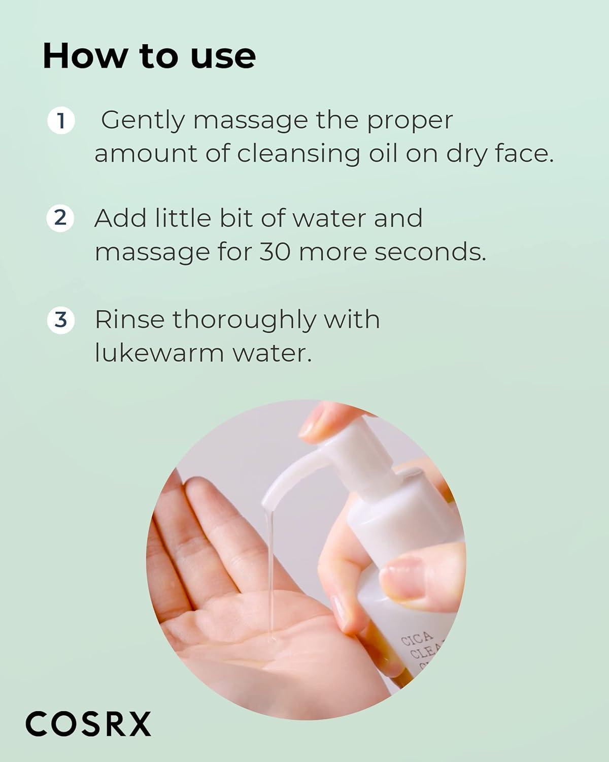 COSRX Pure Fit CICA Clear Cleansing Oil