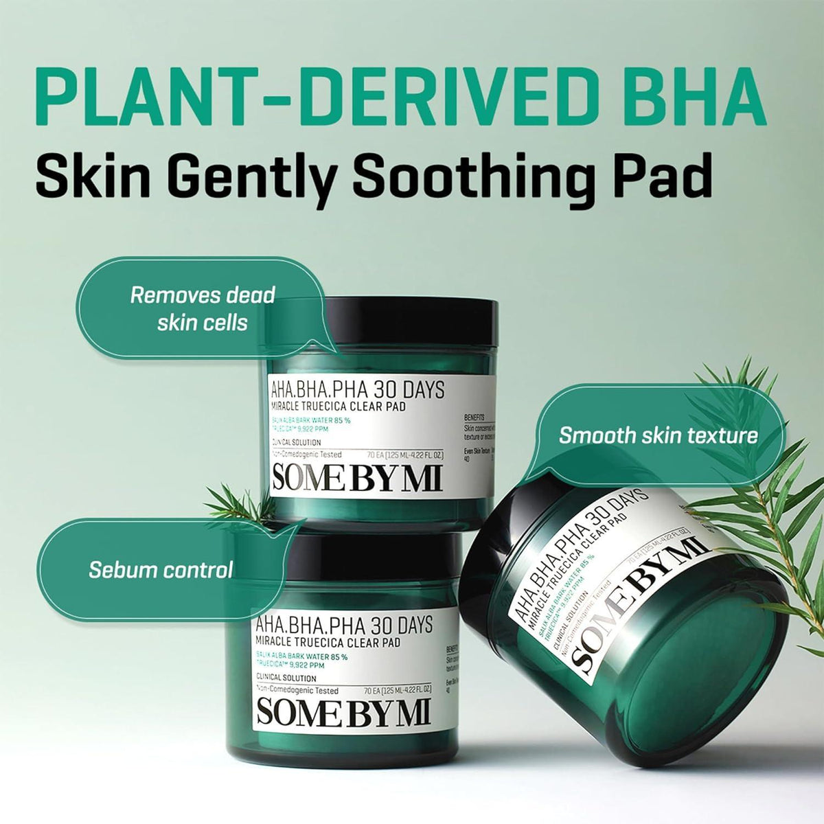 SomeByMi AHA BHA PHA 30 Days Miracle Truecica Clear Pad 70ea
