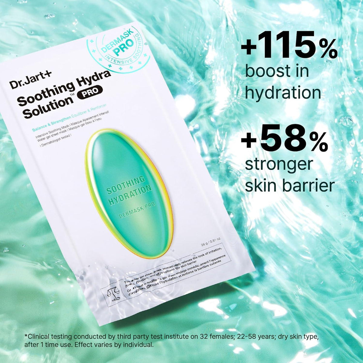 Dr. Jart+ Dermask Soothing Hydra Solution Pro 1ea 25g