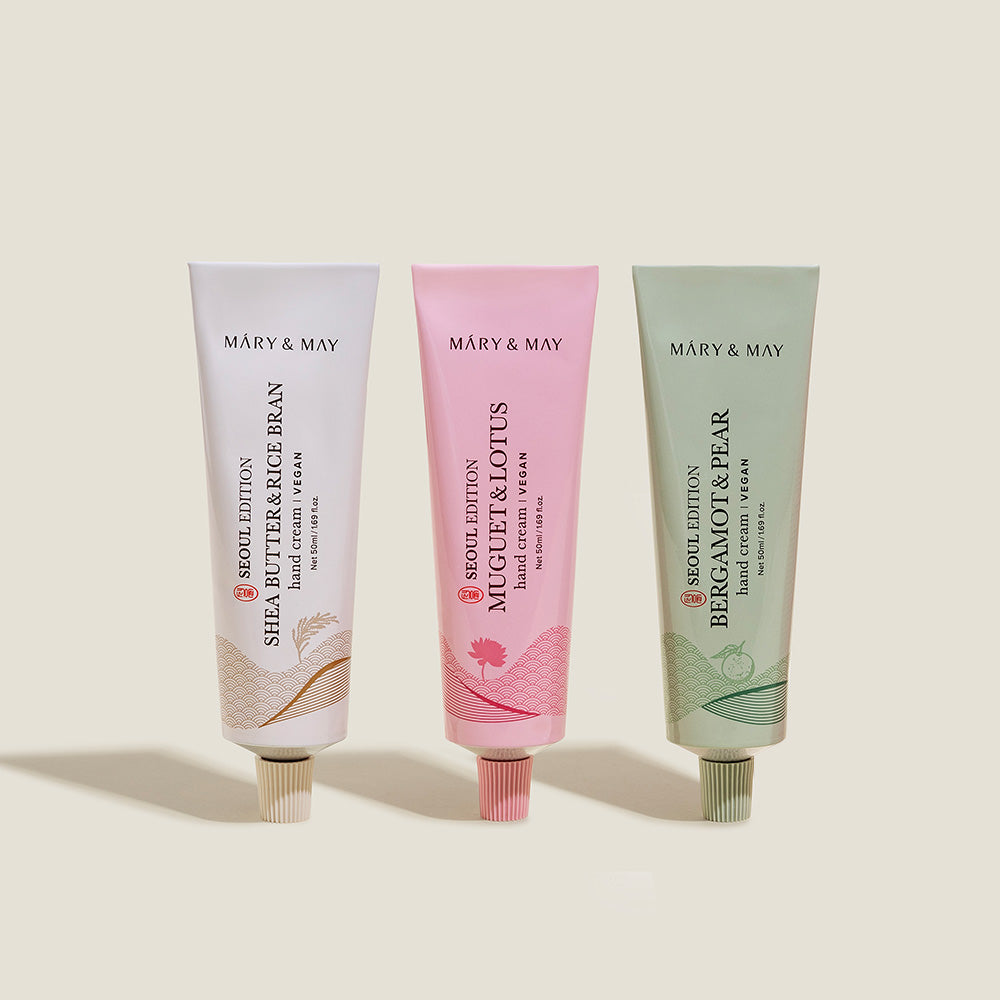 Mary&May Seoul Edition Hand Cream Trio Set (50ml x3)