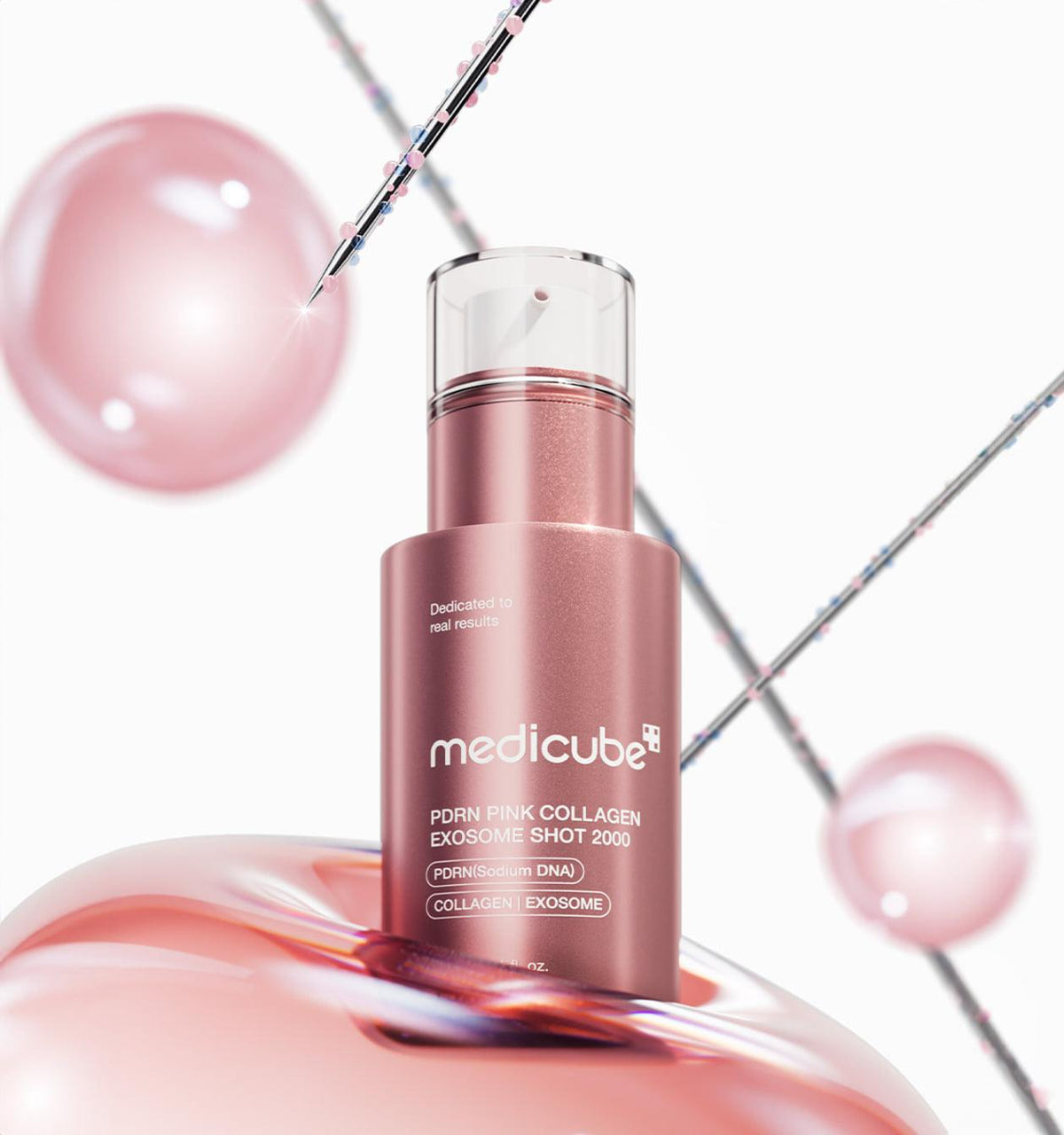Medicube PDRN Pink Collagen exosome shot ampoule 2000 30ml