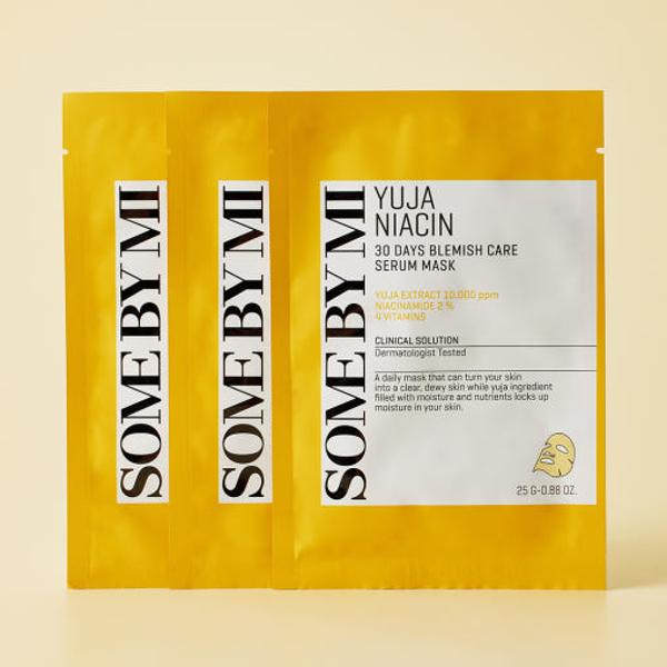 SomeByMi YUJA NIACIN 30 DAYS CARE SERUM MASK X 10EA