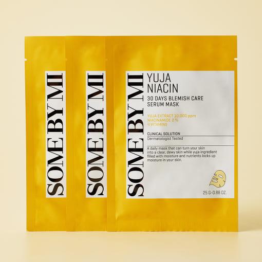 SomeByMi YUJA NIACIN 30 DAYS CARE SERUM MASK X 10EA