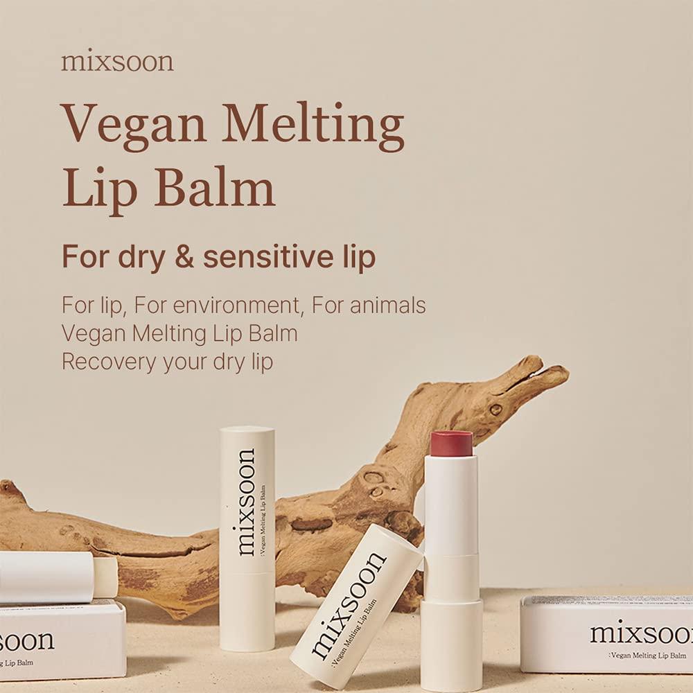 Mixsoon Vegan Melting Lip Balm (Clear) 4.1g