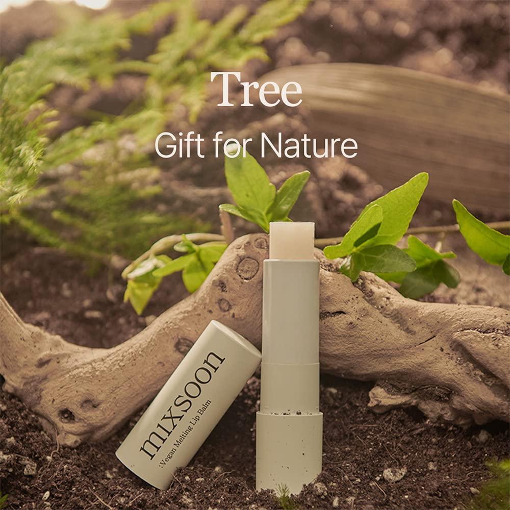 Mixsoon Vegan Melting Lip Balm (Clear) 4.1g
