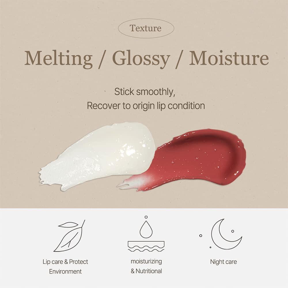 Mixsoon Vegan Melting Lip Balm (Dry Rose) 4.1g
