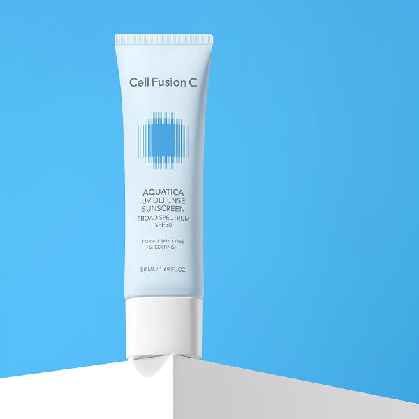 CellFusionC 1+1 Aquatica UV Defense Sunscreen OTC 50ml+50ml