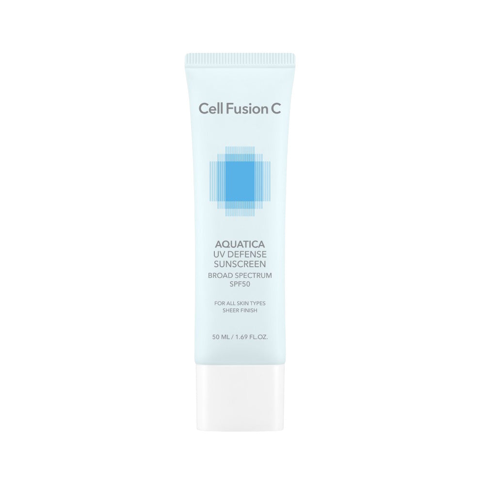 CellFusionC 1+1 Aquatica UV Defense Sunscreen OTC 50ml+50ml