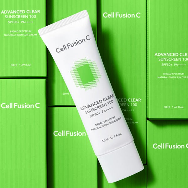 Cell Fusion C Advanced Clear Sunscreen 100 SPF50+/PA++++ 50ml