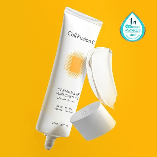 Cell Fusion C Derma Relief Sunscreen 100 SPF50+/PA++++ 50ml