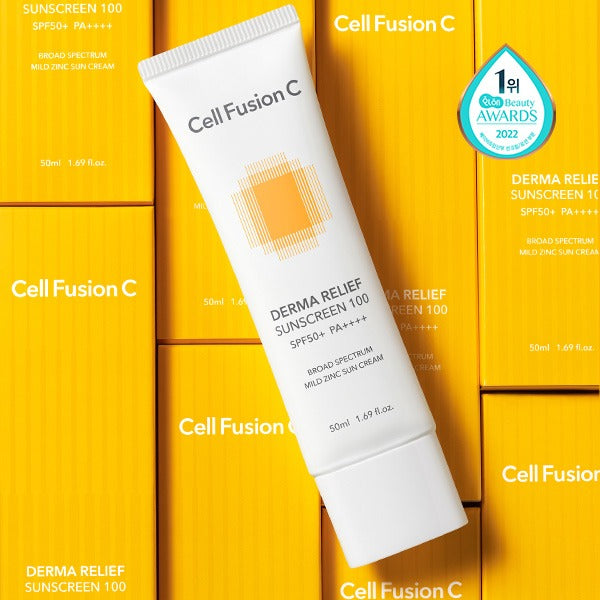 Cell Fusion C Derma Relief Sunscreen 100 SPF50+/PA++++ 50ml