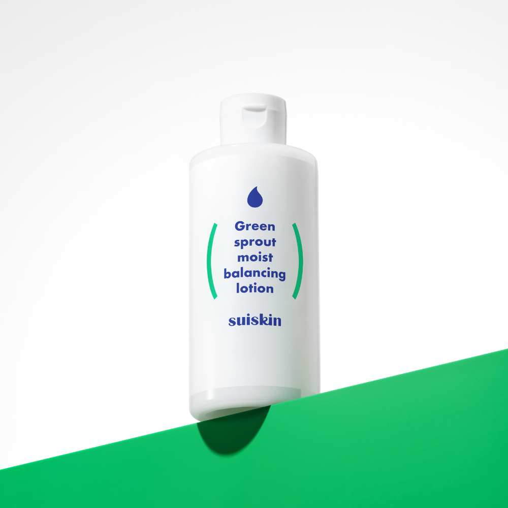 Suiskin Green sprout moist balancing lotion 210ml