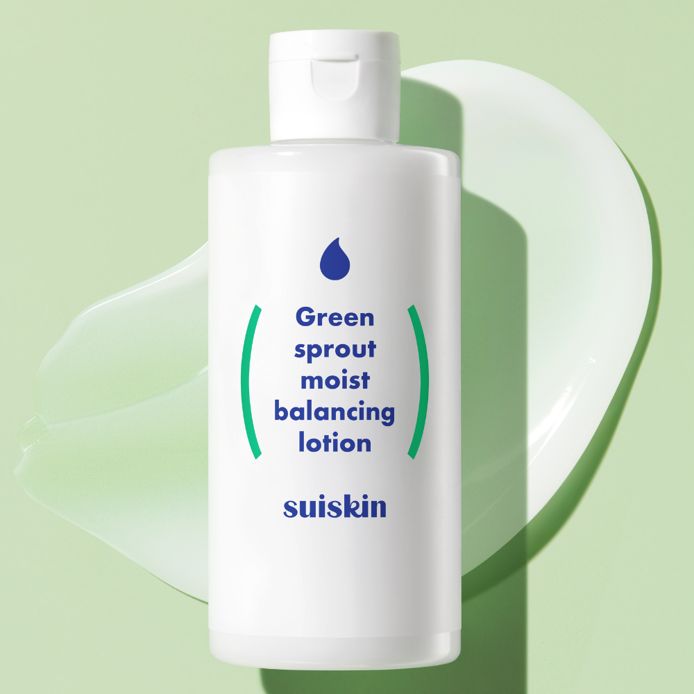 Suiskin Green sprout moist balancing lotion 210ml