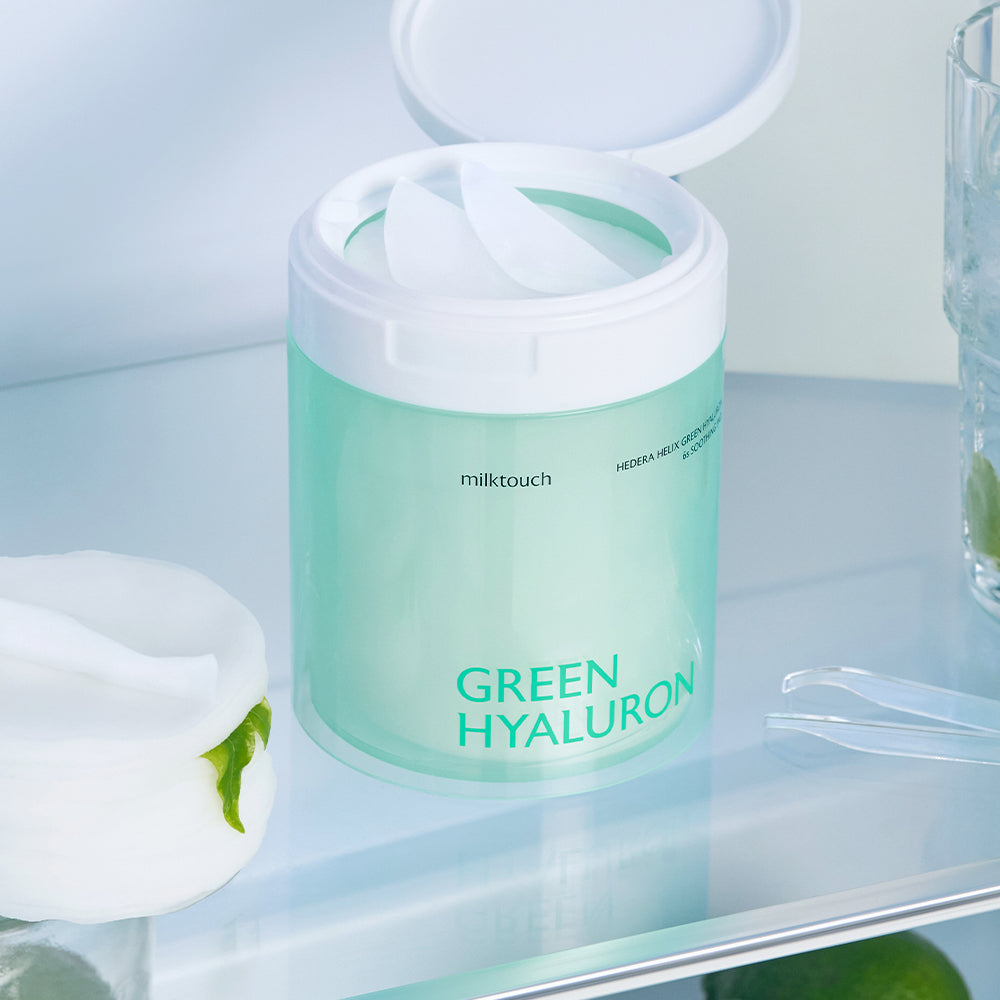 milk touch Hedera Helix Green Hyaluron 6sec Soothing Pad 60pcs