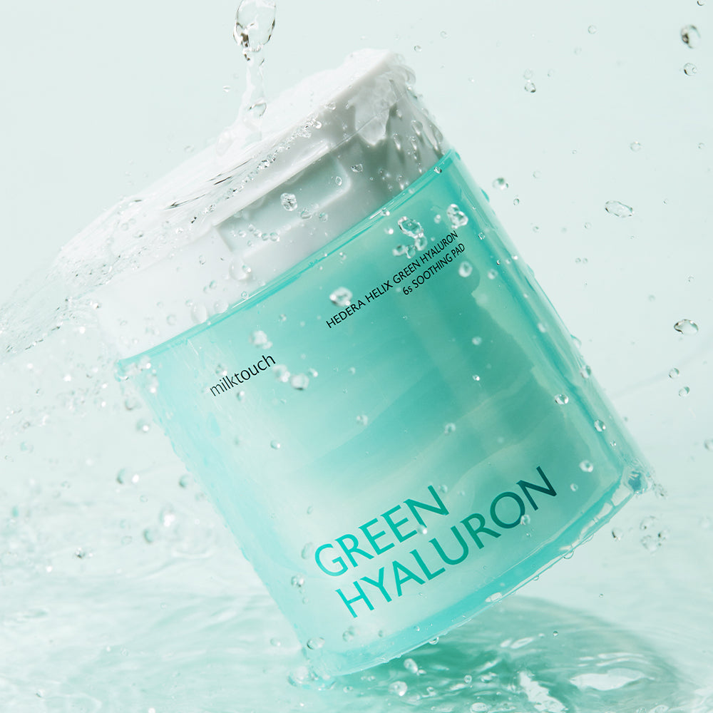 milk touch Hedera Helix Green Hyaluron 6sec Soothing Pad 60pcs