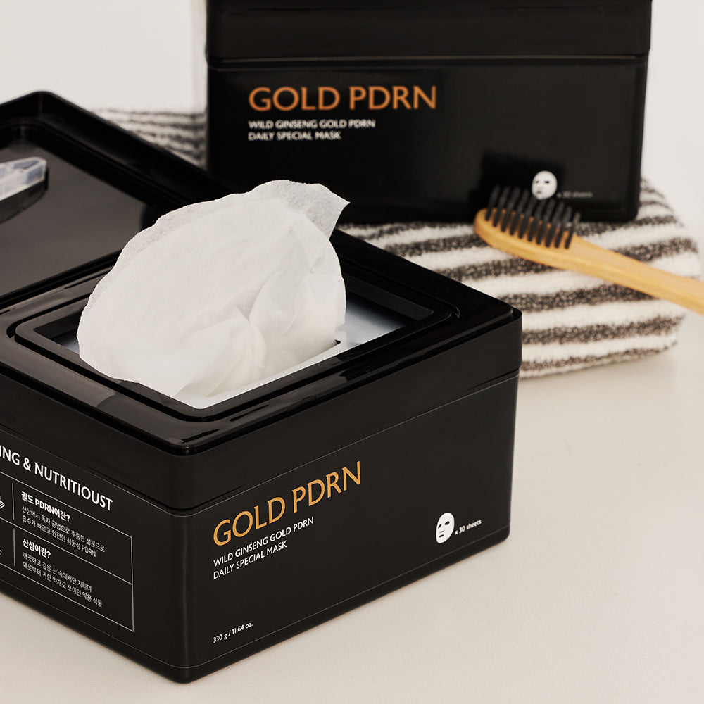 milk touch Wild Ginseng Gold PDRN Daily Special Mask 30 pcs
