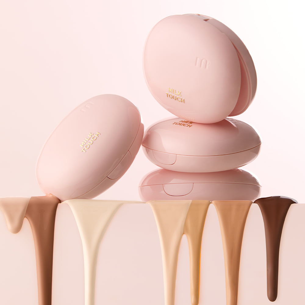 milk touch All-day Skin Fit Milky Glow Cushion #40N Cappuccino 15g