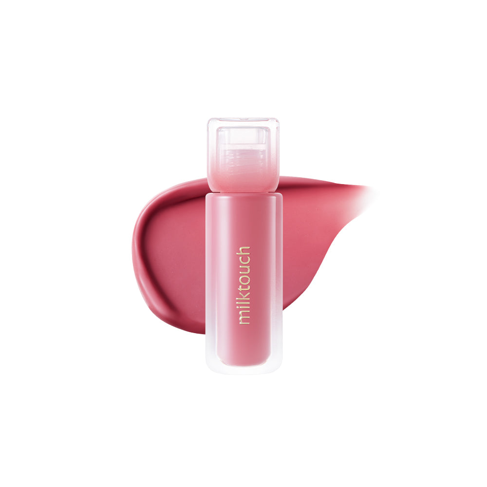 milk touch Dew Stain Sheer Lip Gloss 02 Bubbly Pink 4g