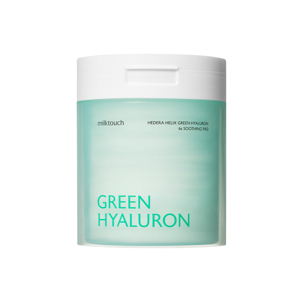 milk touch Hedera Helix Green Hyaluron 6sec Soothing Pad 60pcs