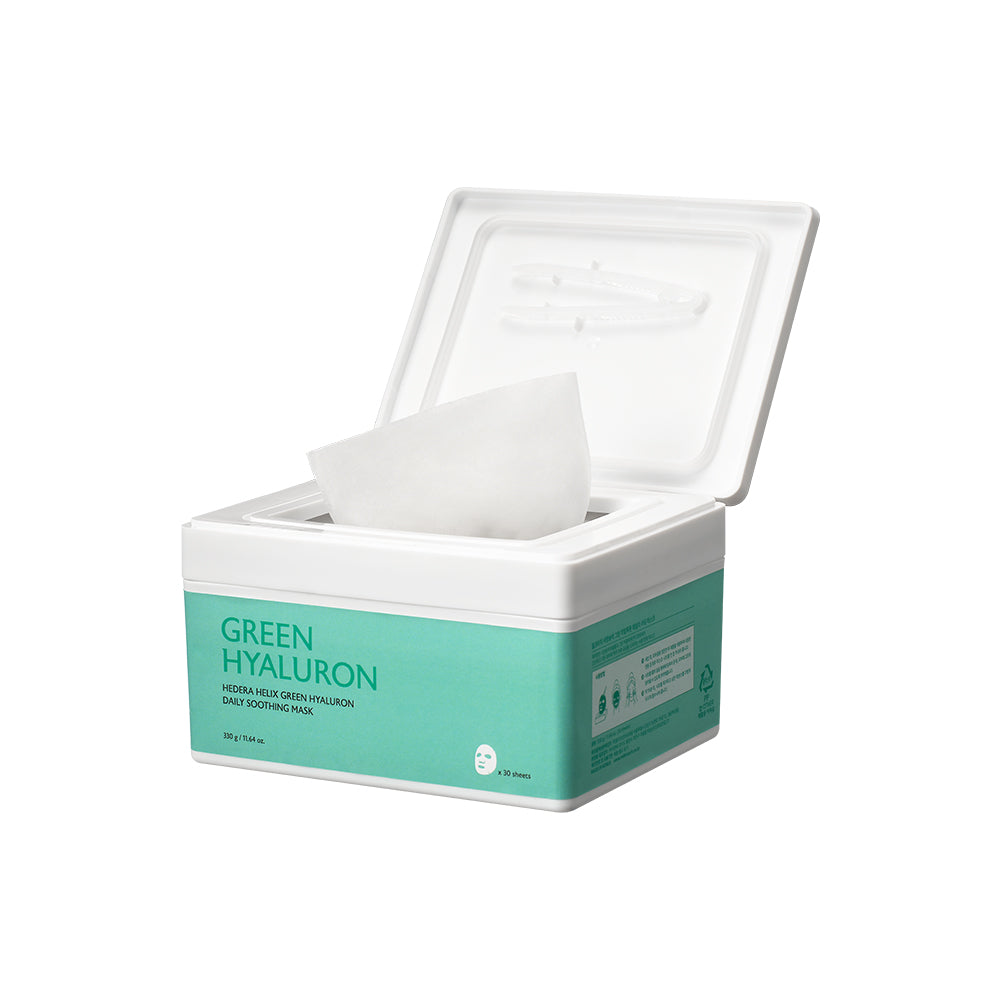 milk touch Hedera Helix Green Hyaluron Daily Soothing Mask 30 pcs