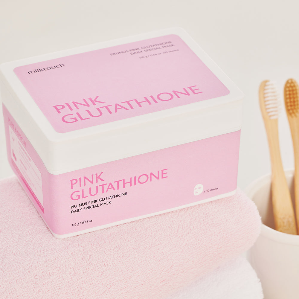 milk touch Prunus Pink Glutathione Daily Special Mask 300ml