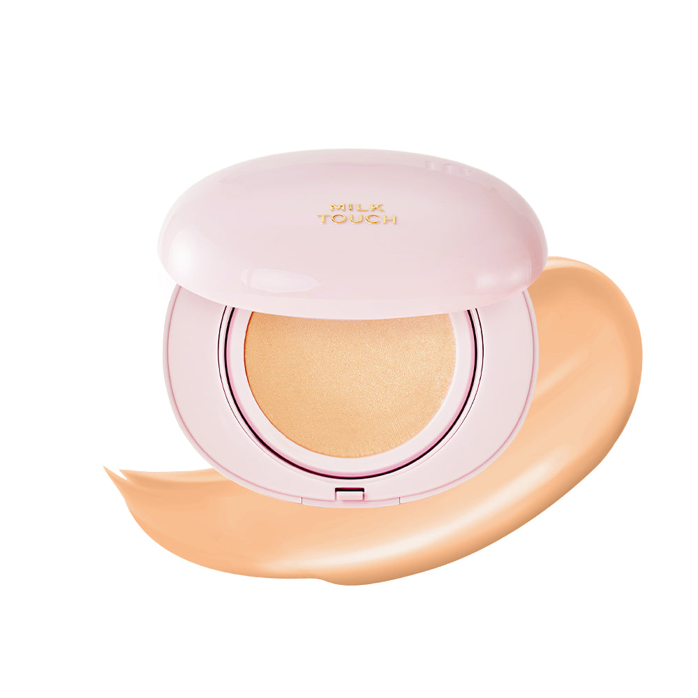 milk touch All-day Skin Fit Milky Glow Cushion #23W Vanilla Beige 15g