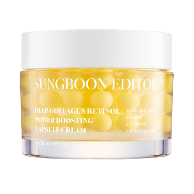 Sungboon Editor Deep Collagen Retinol Power Boosting Capsule Cream 50ml