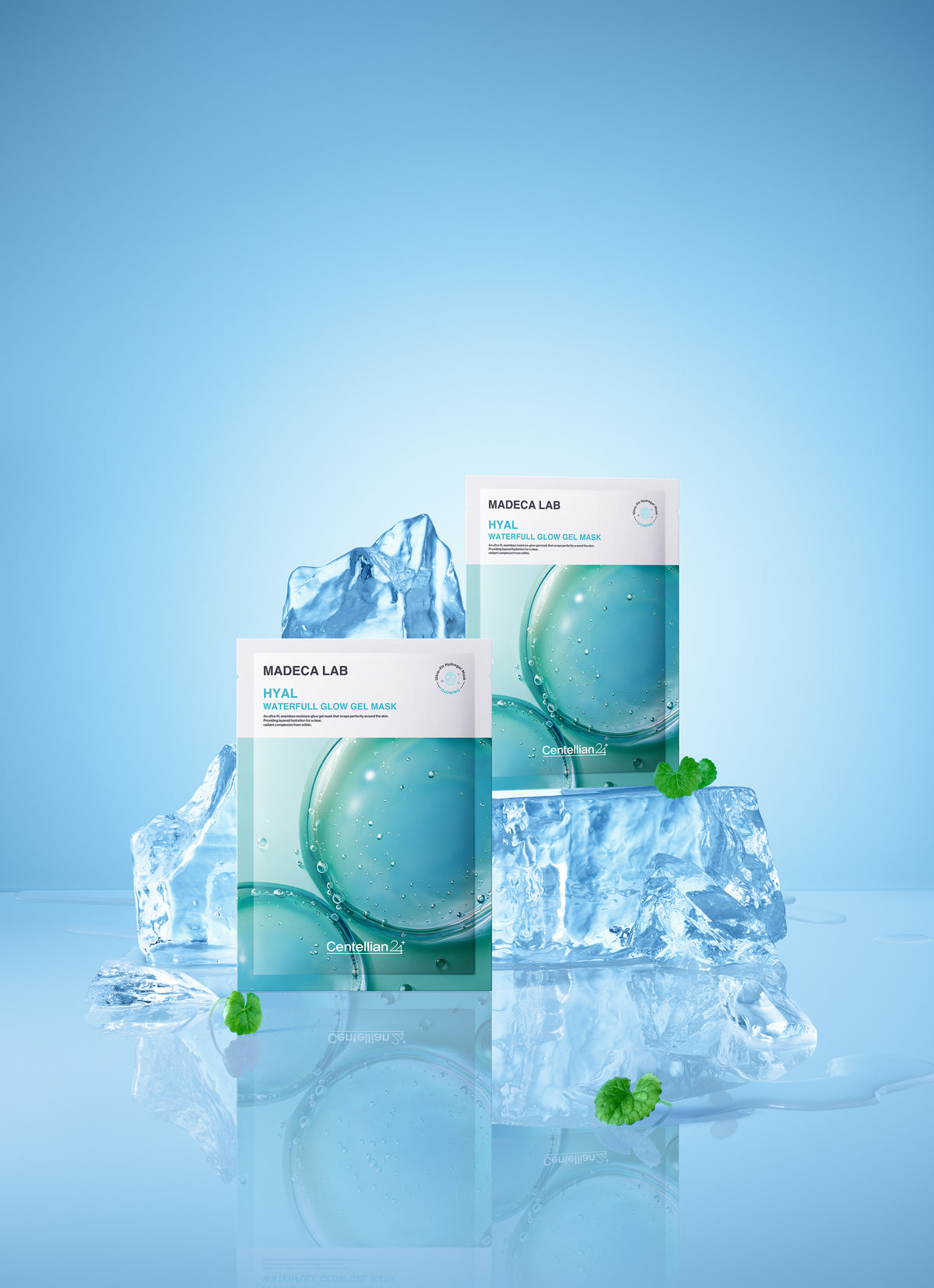 Centellian24 Madeca Lab Hyal Waterfull Glow Gel Mask 5ea