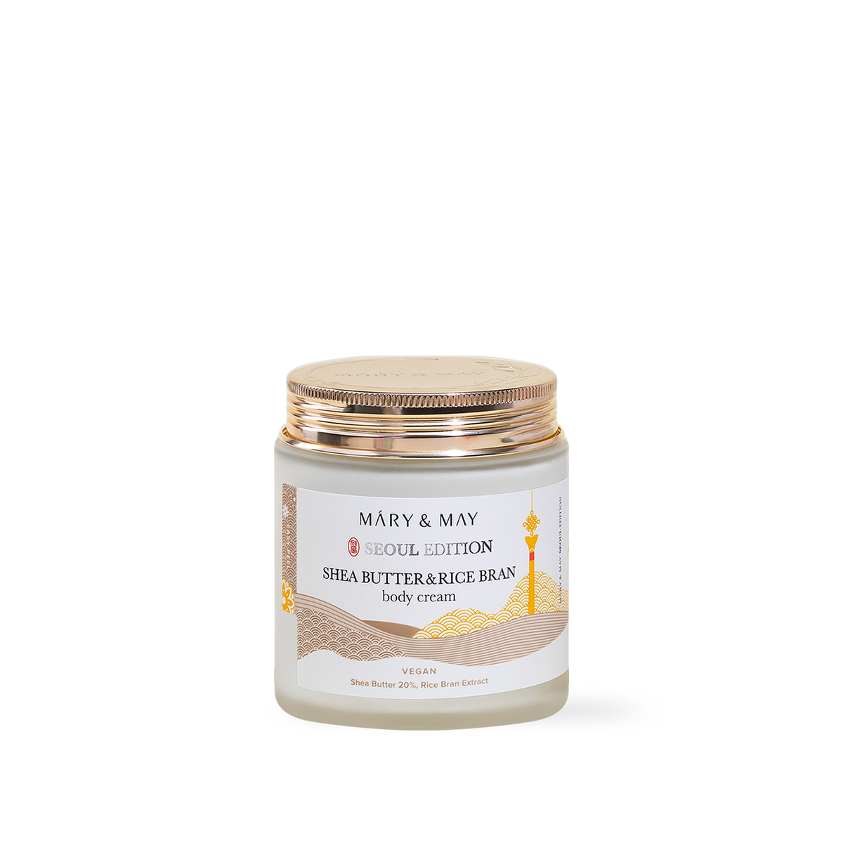 Mary&May Shea Butter & Rice Bran Body Cream 250ml