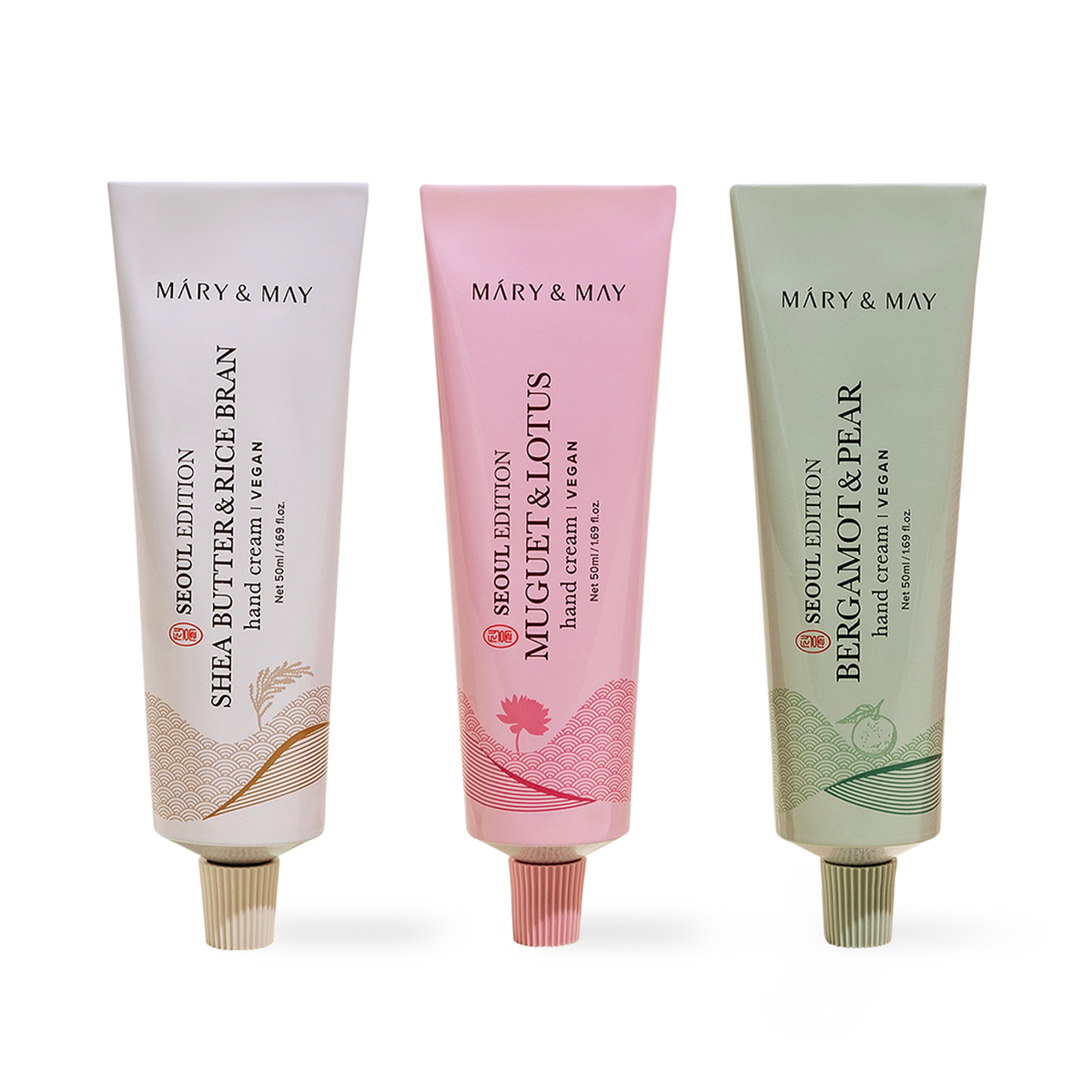 Mary&May Seoul Edition Hand Cream Trio Set (50ml x3)