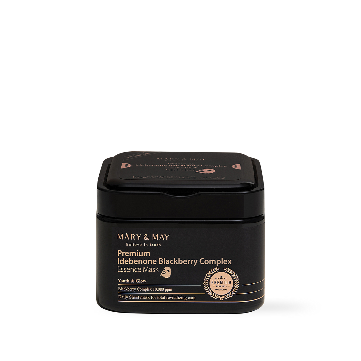 Mary&May Premium Idebenone Blackberry Complex Essence Mask 20EA/250g