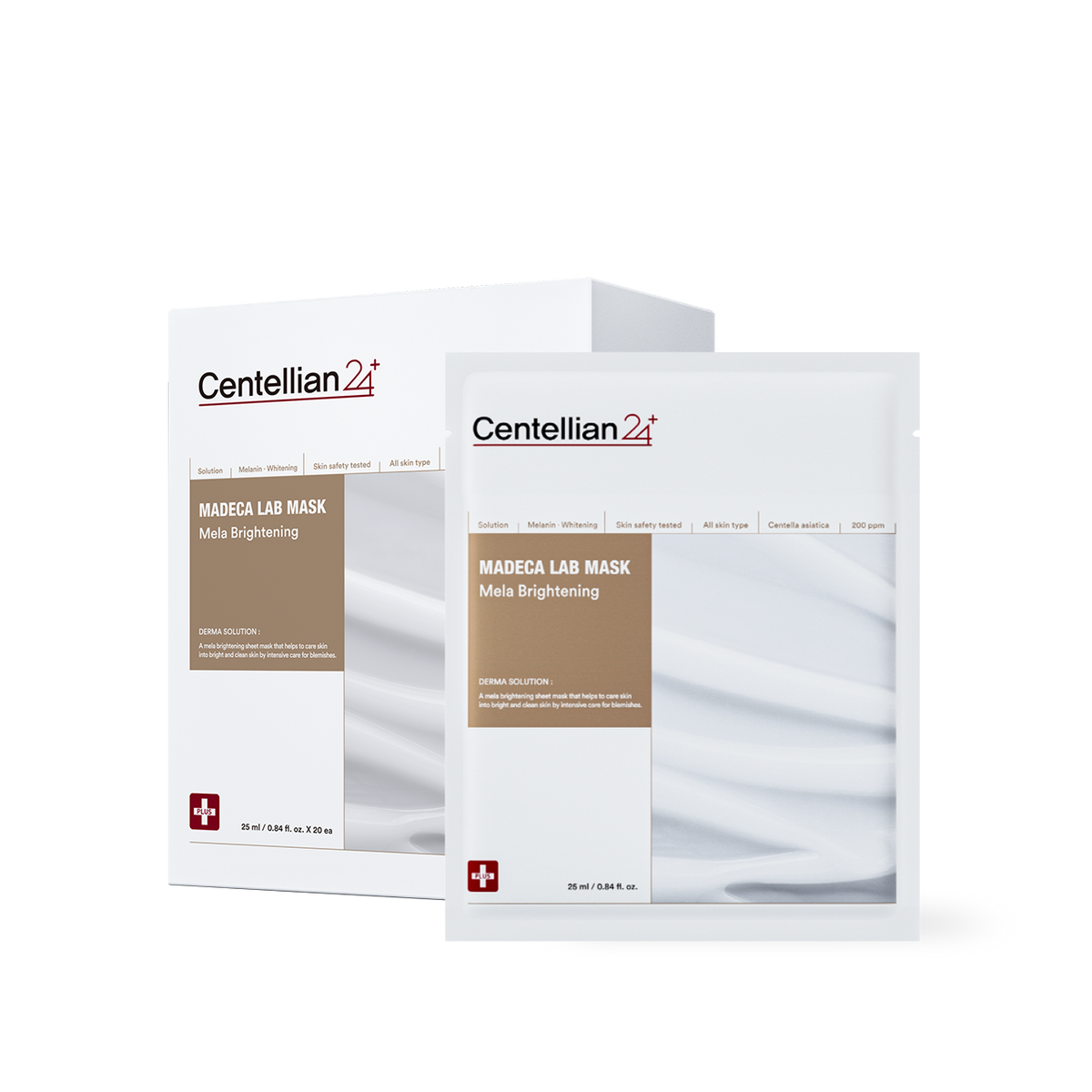 Centellian24 Madeca Lab Mask Mela Brightening 25ml*20pcs