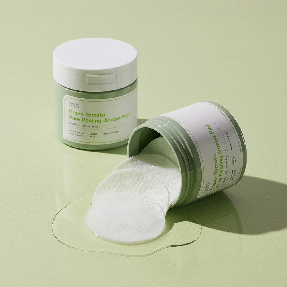 Sungboon Editor Green Tomato Pore Peeling Jumbo Pad 60 Sheets