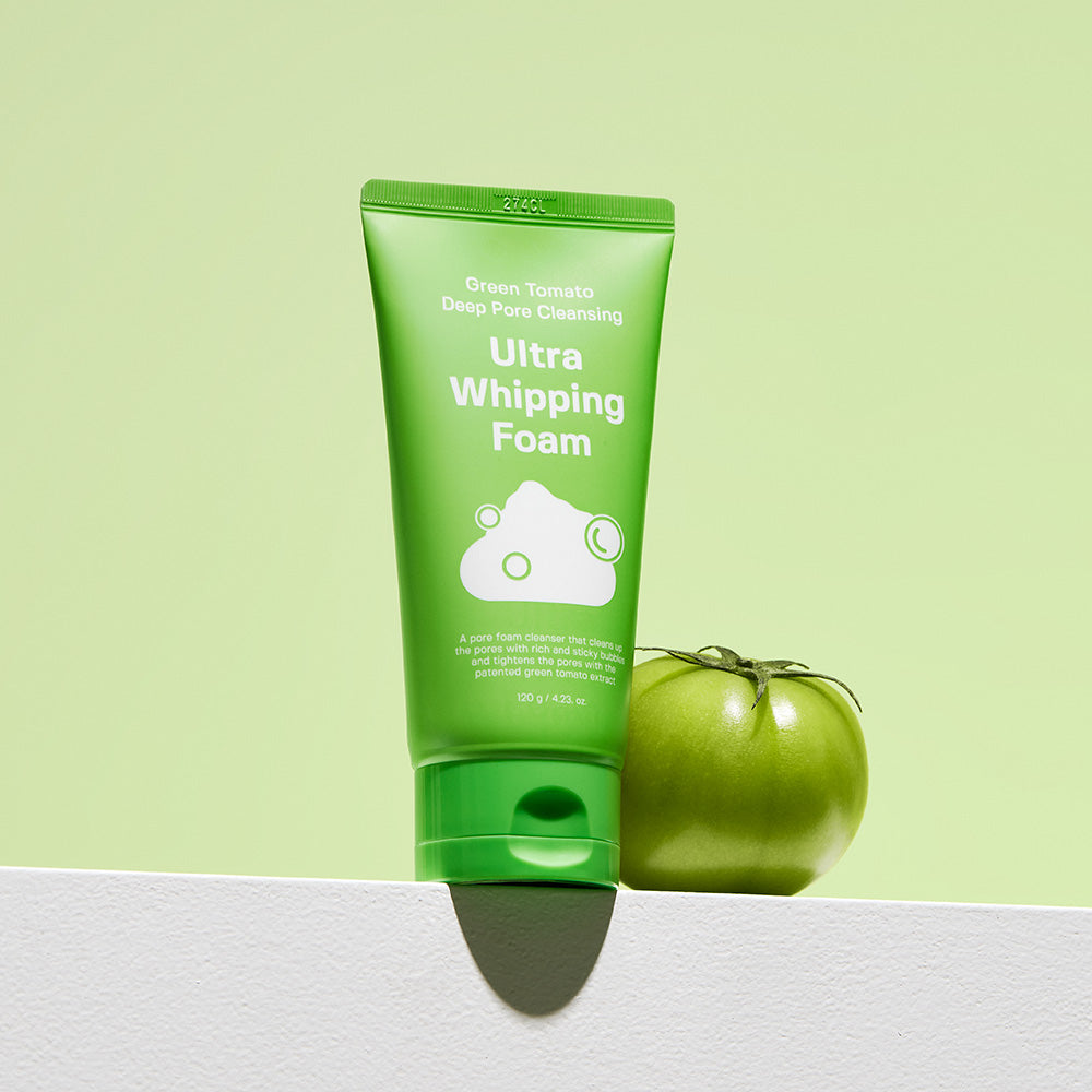 Sungboon Editor Green Tomato Deep Pore Cleansing Ultra Whipping Foam 120g