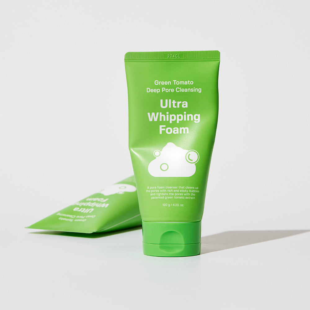 Sungboon Editor Green Tomato Deep Pore Cleansing Ultra Whipping Foam 120g