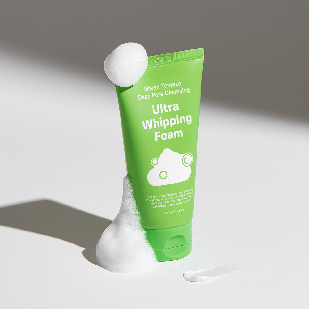 Sungboon Editor Green Tomato Deep Pore Cleansing Ultra Whipping Foam 120g