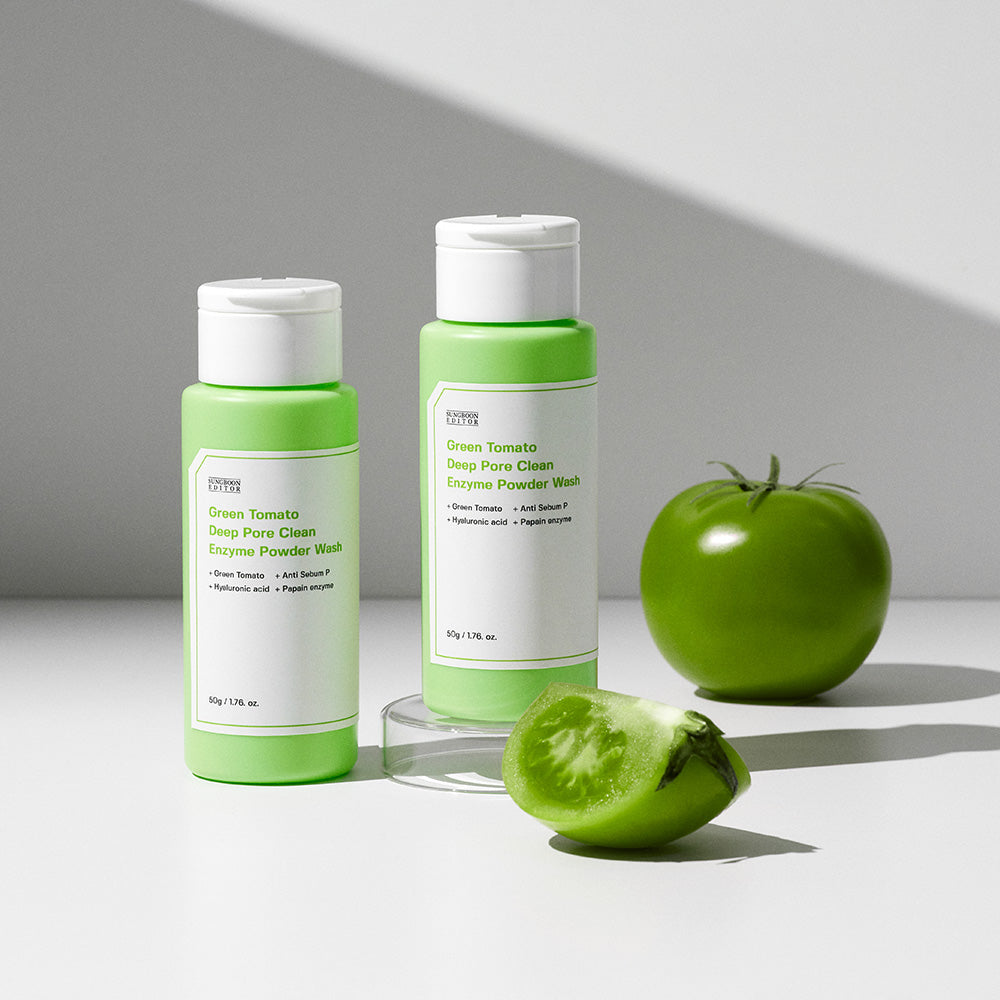 Sungboon Editor Green Tomato Deep Pore Clean Enzyme Powder Wash 50g