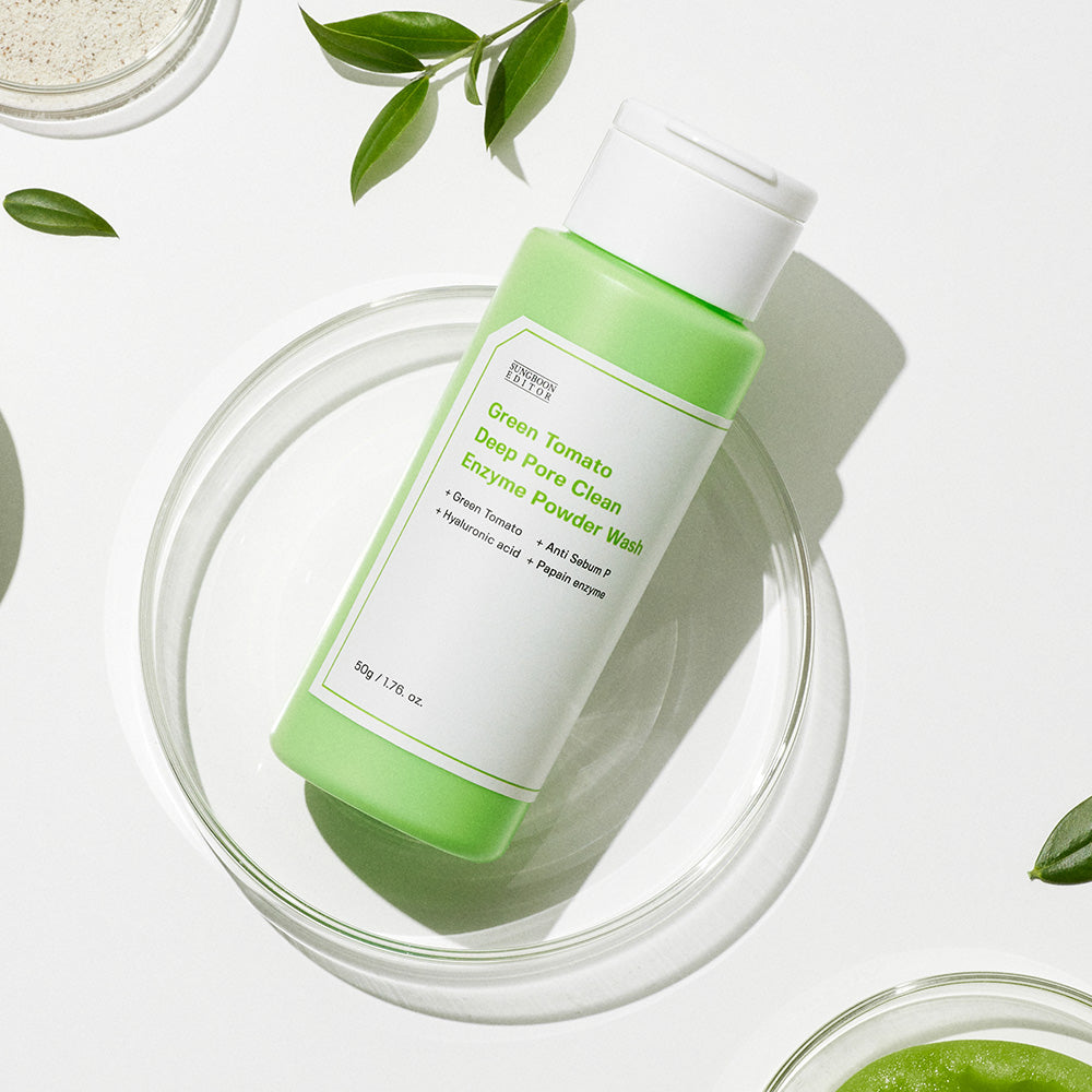 Sungboon Editor Green Tomato Deep Pore Clean Enzyme Powder Wash 50g