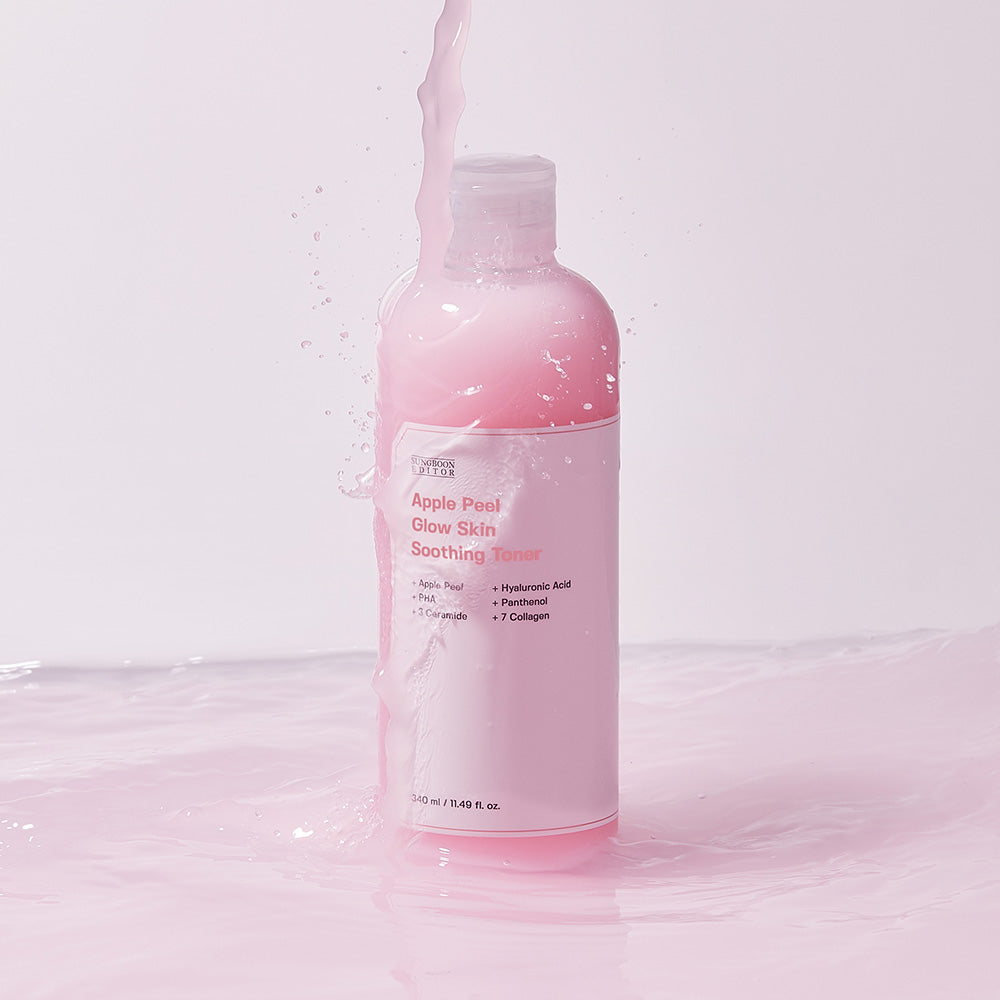 Sungboon Editor Apple Peel Glow Skin Soothing Toner 340ml