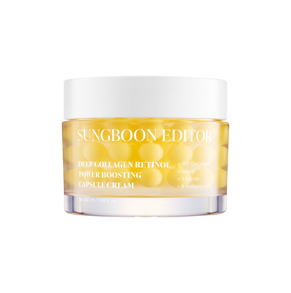 Sungboon Editor Deep Collagen Retinol Power Boosting Capsule Cream 50ml