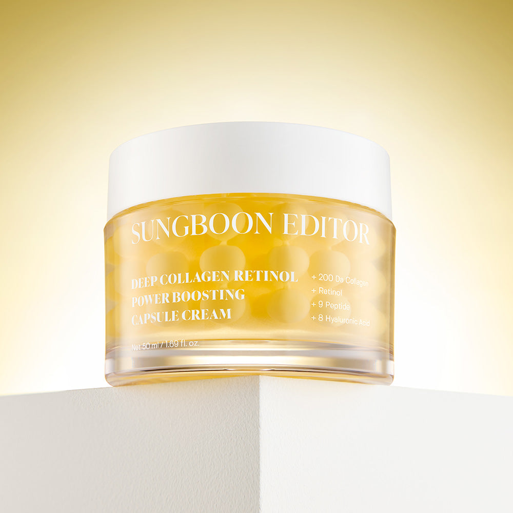 Sungboon Editor Deep Collagen Retinol Power Boosting Capsule Cream 50ml