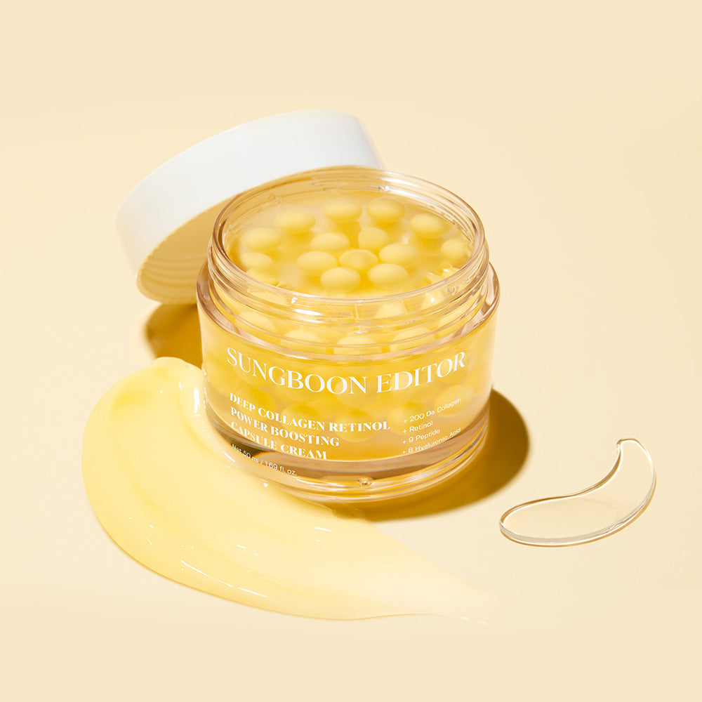 Sungboon Editor Deep Collagen Retinol Power Boosting Capsule Cream 50ml