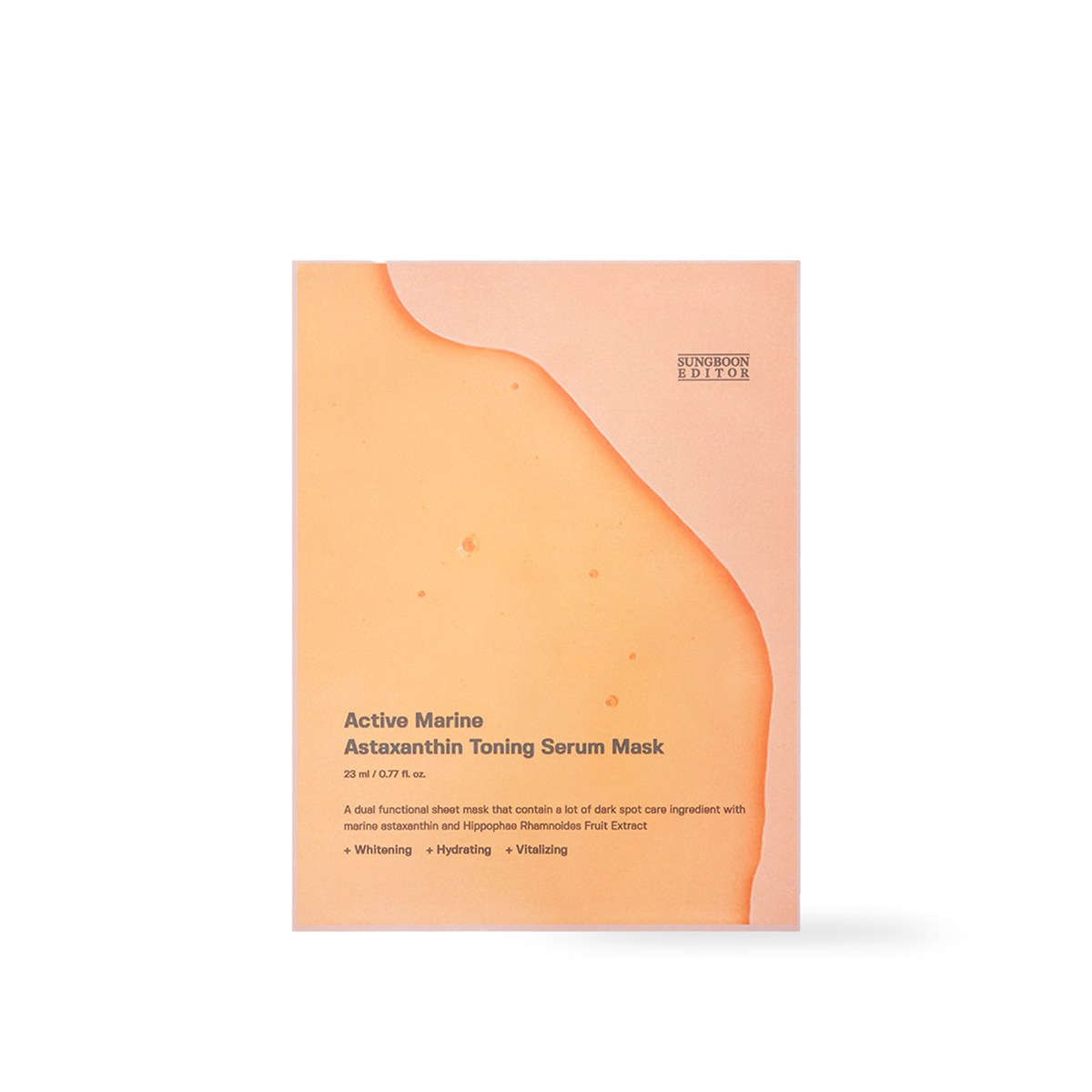 Sungboon Editor Active Marine Astaxanthin Mask 23g