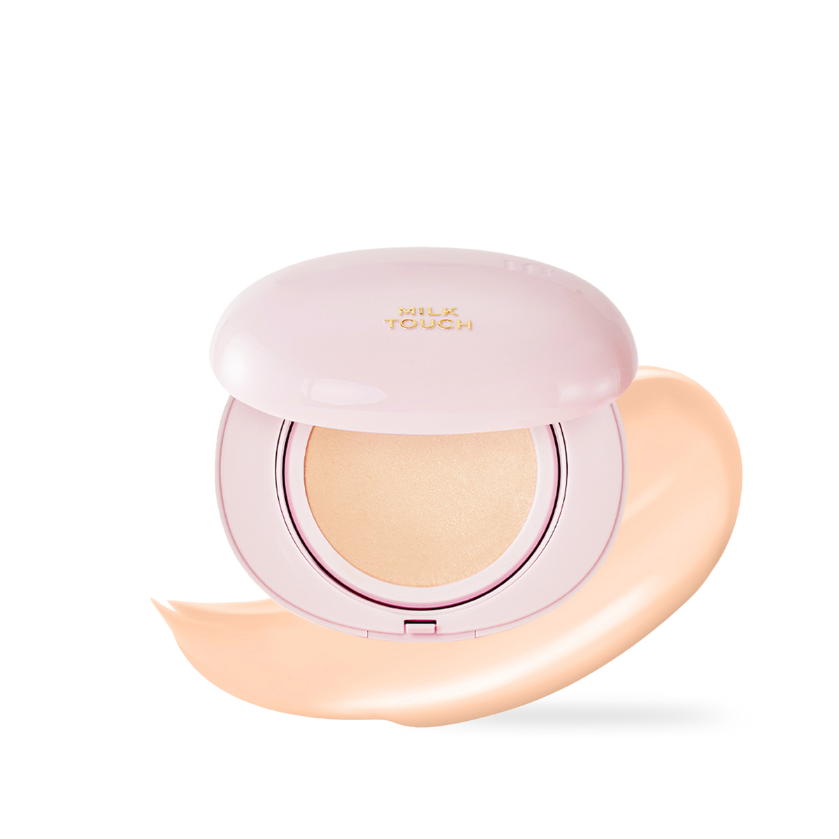 milk touch All-day Skin Fit Milky Glow Cushion #19N Vanilla Ivory 15g