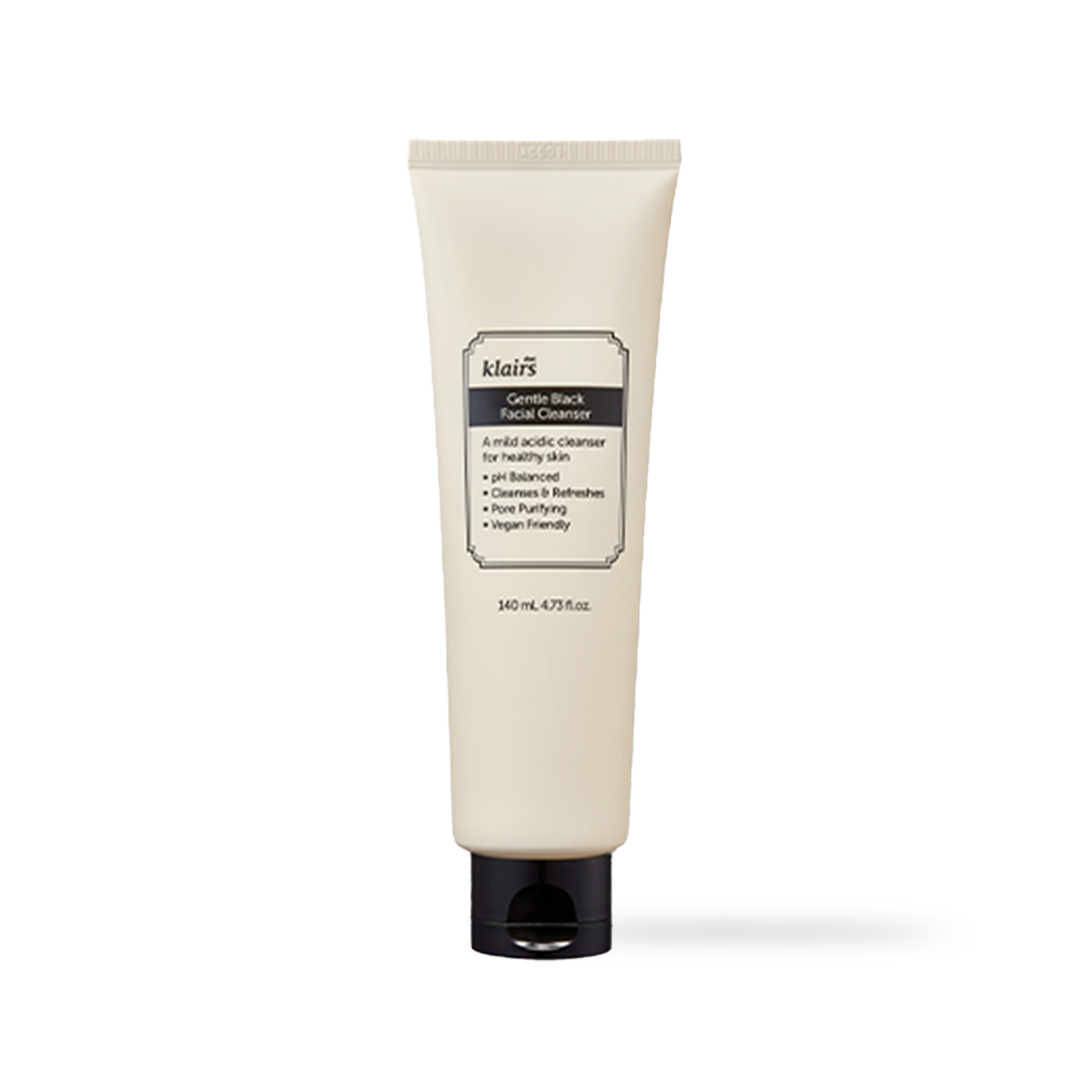 Dear, Klairs Gentle Black Facial Cleanser 140ml