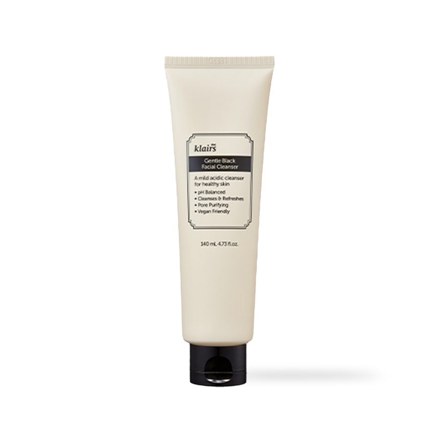 Dear, Klairs Gentle Black Facial Cleanser 140ml