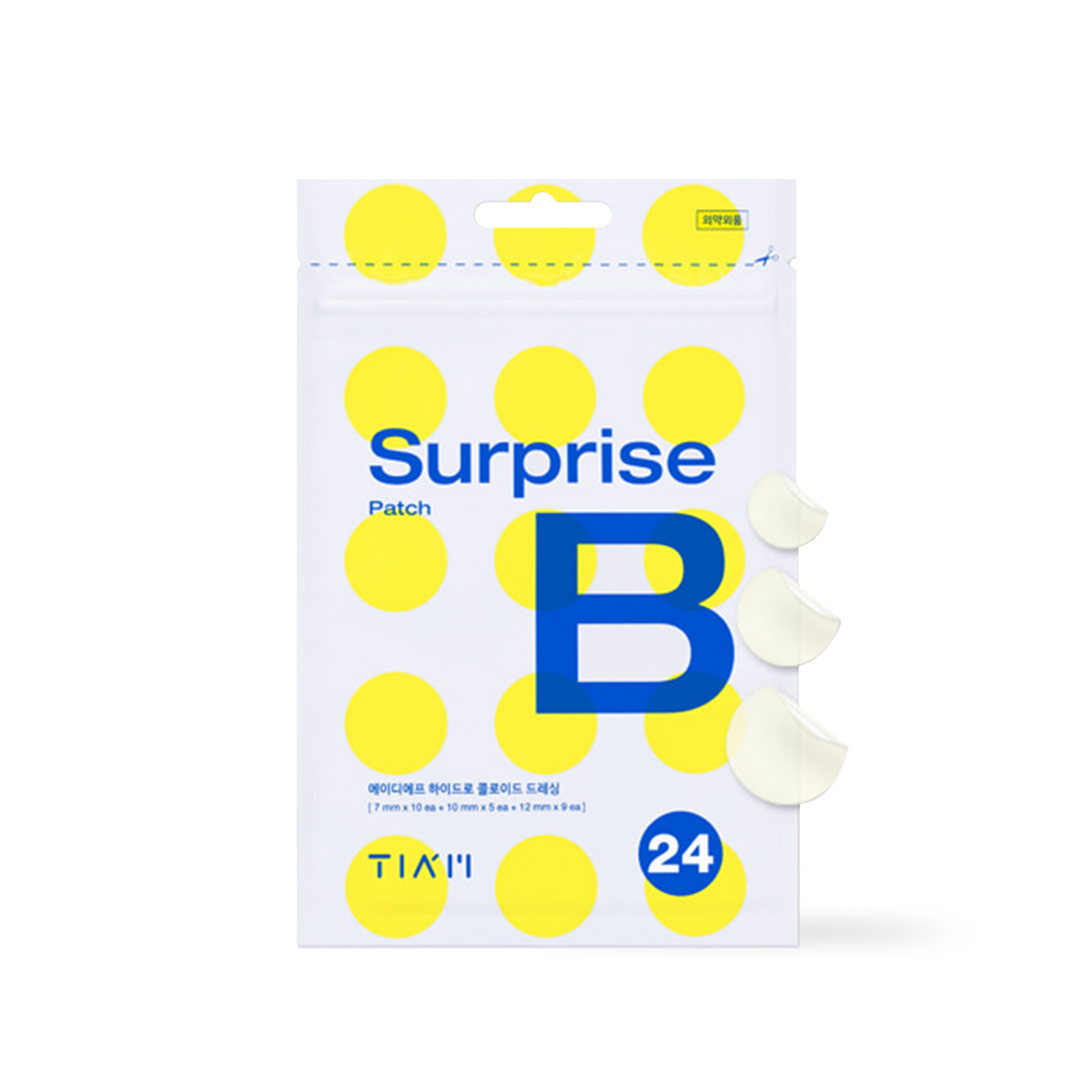 TIAM Surprise B Patch (24 Count, Pack of 1)